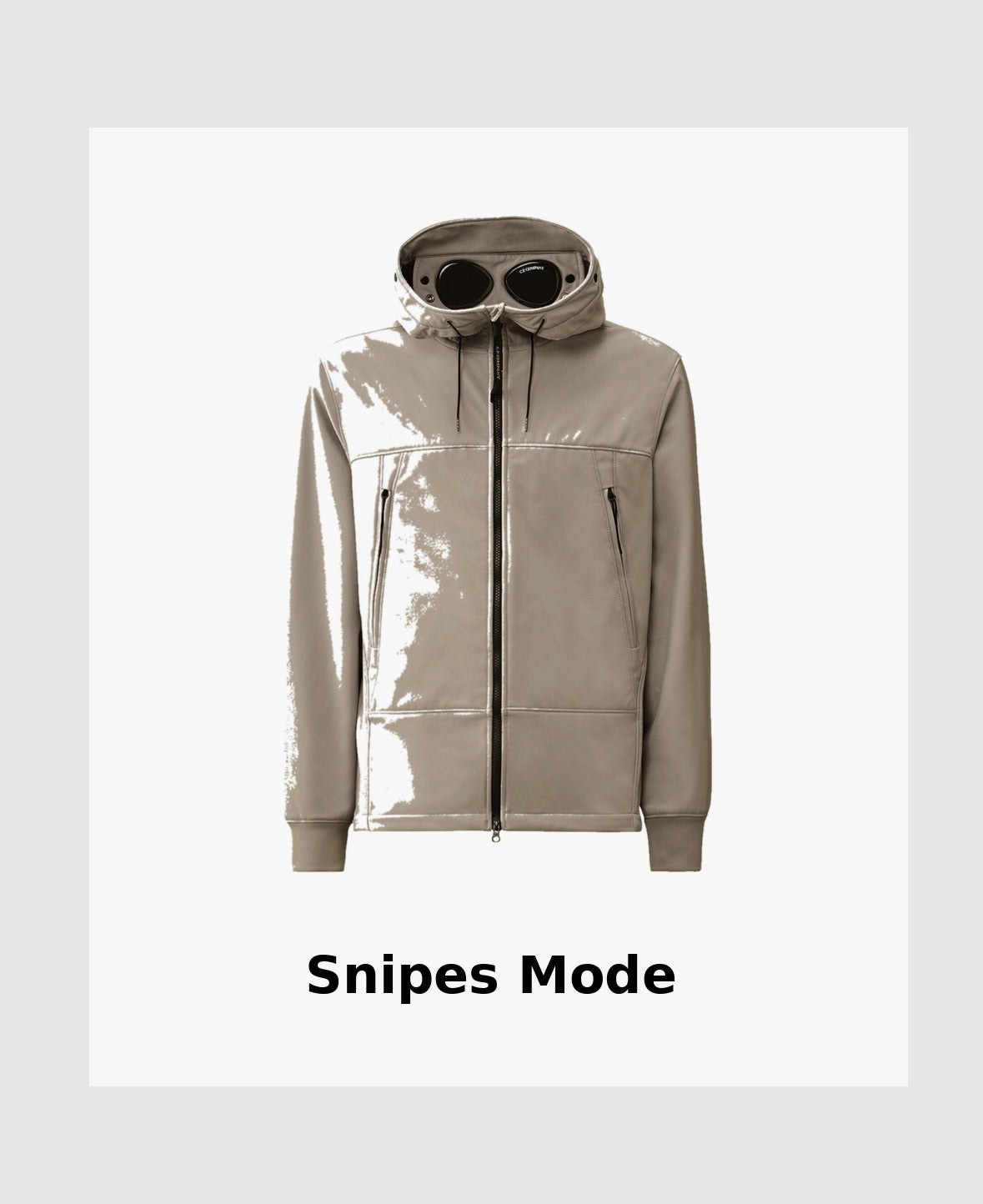 Veste C.P. Company Goggle (beige)